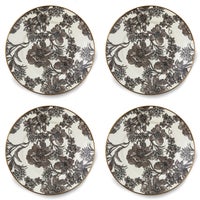 Sterling English Garden Enamel Dinner Plate, Set of 4