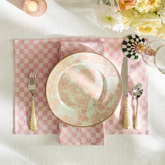 Rosy English Garden Enamel Dinnerware image number 3