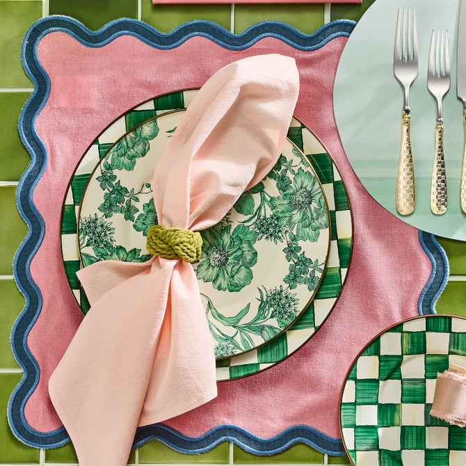 Emerald English Garden Dinner Plate image number 4