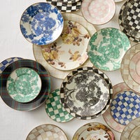 Emerald English Garden Dinner Plate