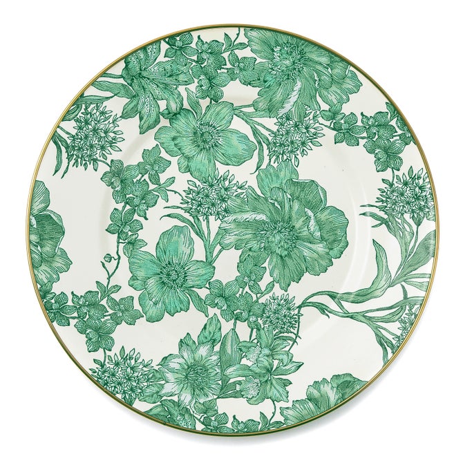 Emerald English Garden Dinner Plate image number 0