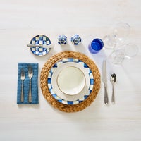 Royal Check Dinner Plate