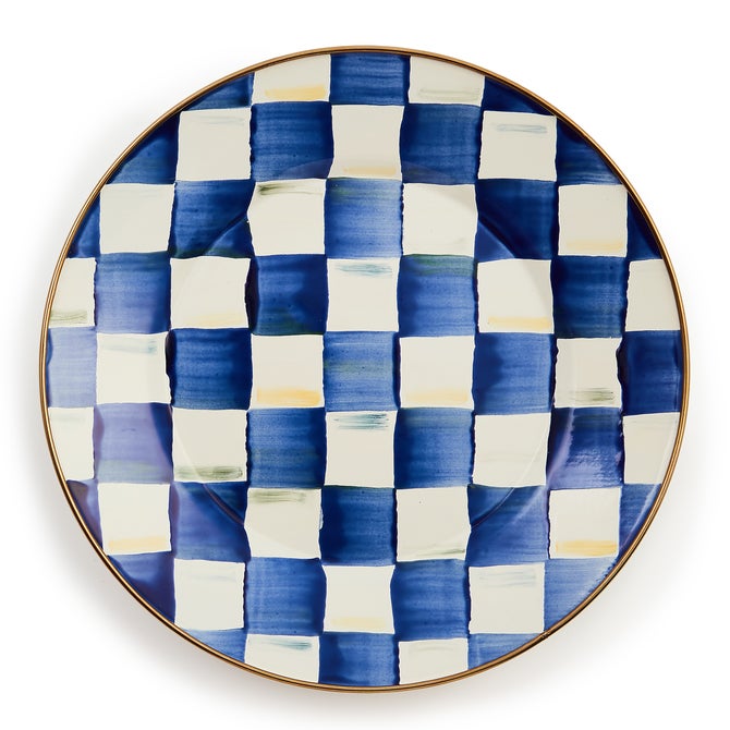 Royal Check Dinner Plate image number 0