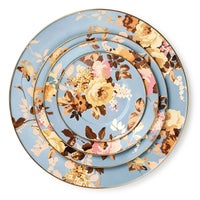 Wild Rose Slate Dinner Plate