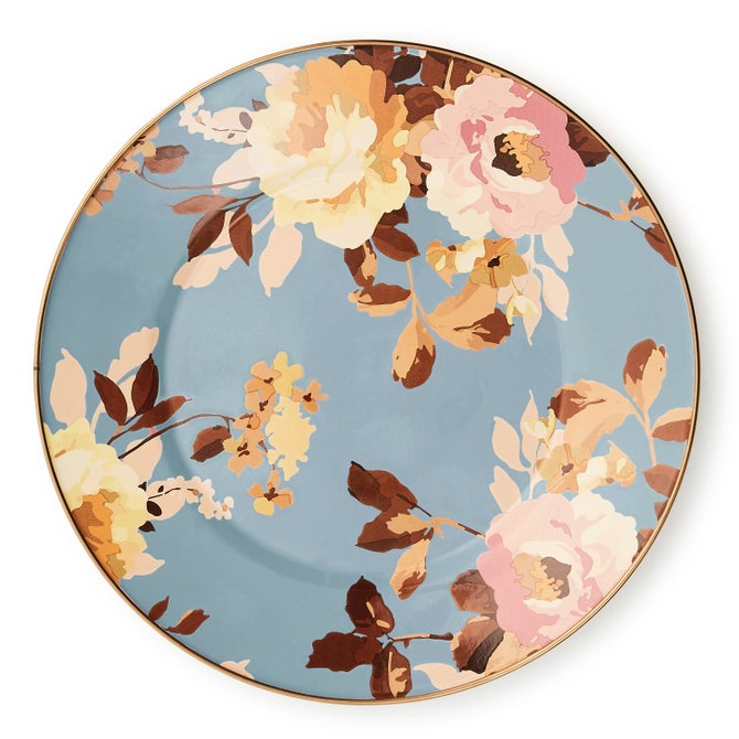 Wild Rose Slate Dinner Plate image number 0