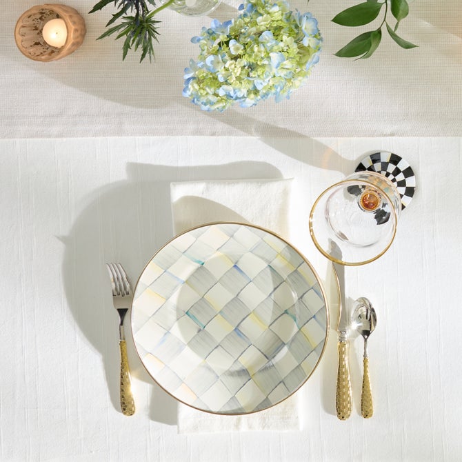 Sterling Check Dinner Plate image number 13