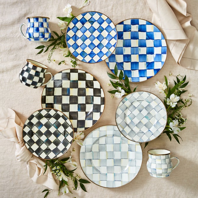 Sterling Check Dinner Plate image number 10