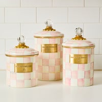 Rosy Check Canisters, Set of 3