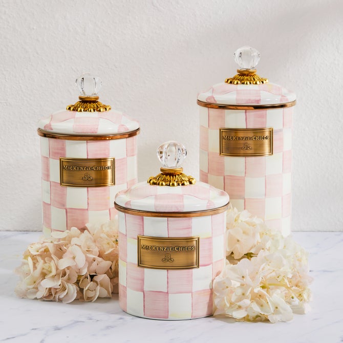 Rosy Check Canisters, Set of 3 image number 3