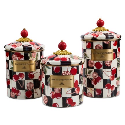 Mon Cheri Canisters, Set of 3