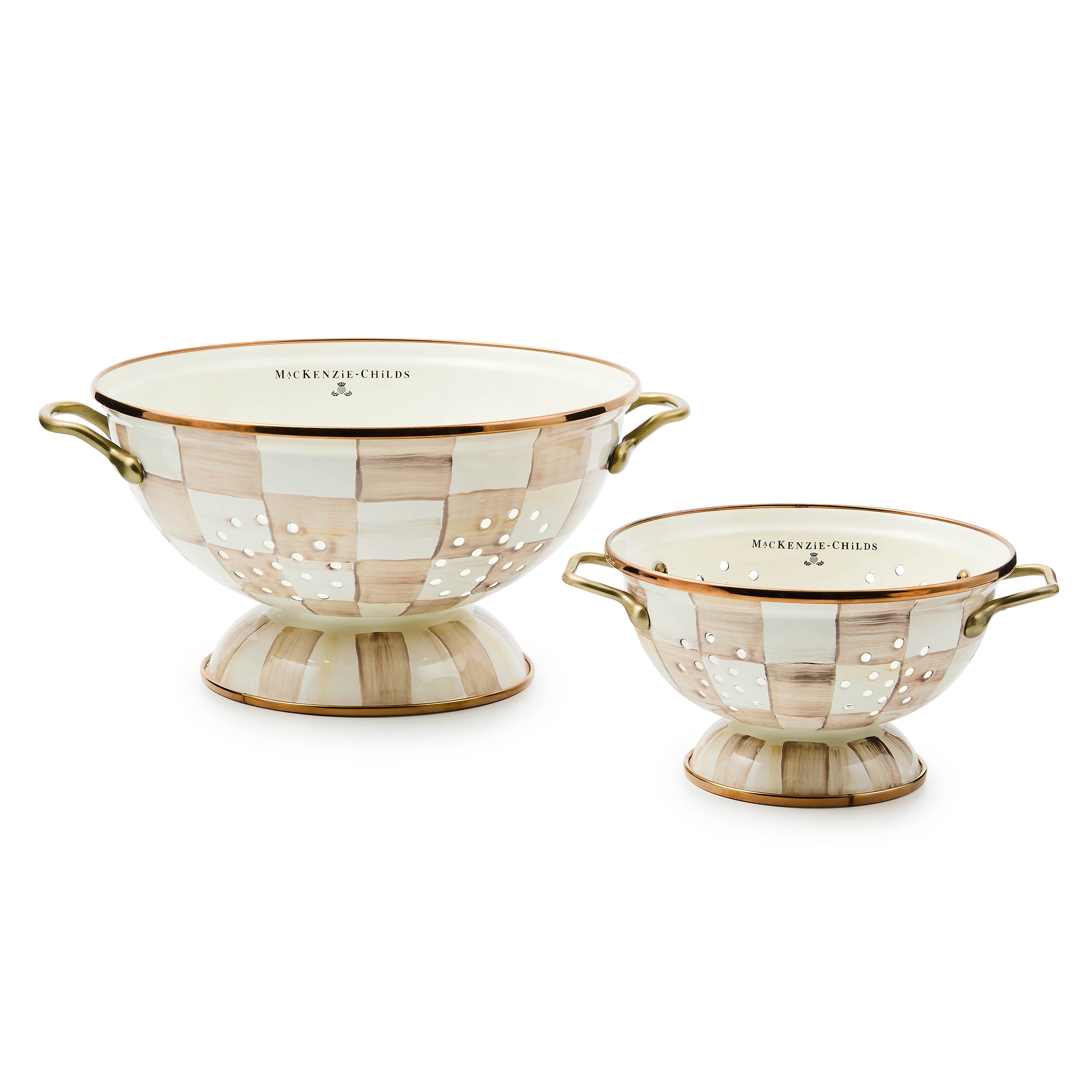MacKenzie-Childs Check Colander - Thumbnail 2