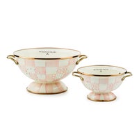 Rosy Check Colanders, Set of 2