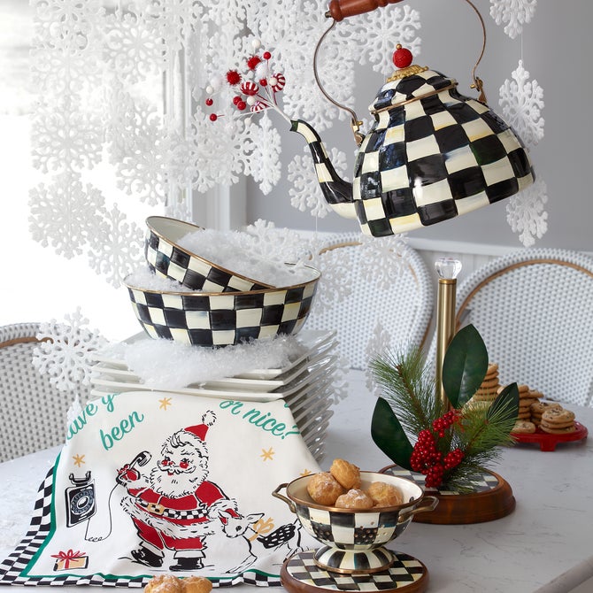 Courtly Check Small Colander image number 11