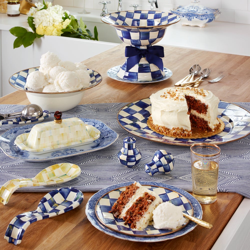 MacKenzie-Childs | Royal Check Salt & Pepper Shakers