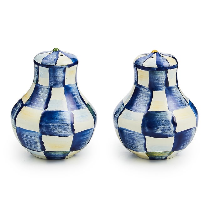 Royal Check Salt & Pepper Shakers image number 0