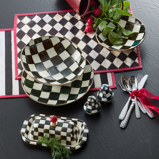 Courtly Check Salt & Pepper Shakers image number 12