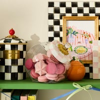 Cookie Jar with Rosy Check Lid