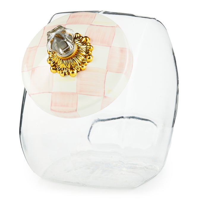 Cookie Jar with Rosy Check Lid image number 0