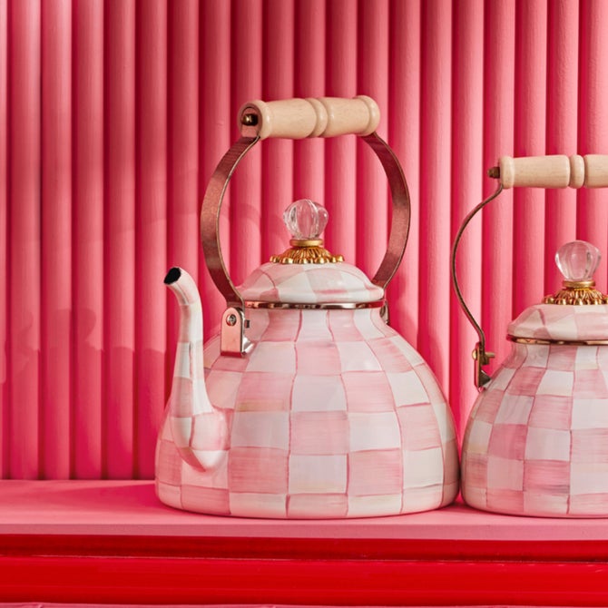 Rosy Check 3 Quart Tea Kettle image number 4