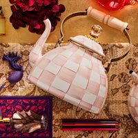 Rosy Check 3 Quart Tea Kettle