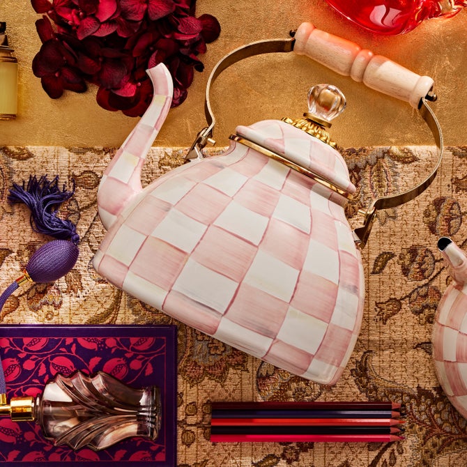 Rosy Check 3 Quart Tea Kettle image number 6