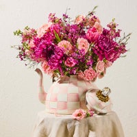 Rosy Check 3 Quart Tea Kettle