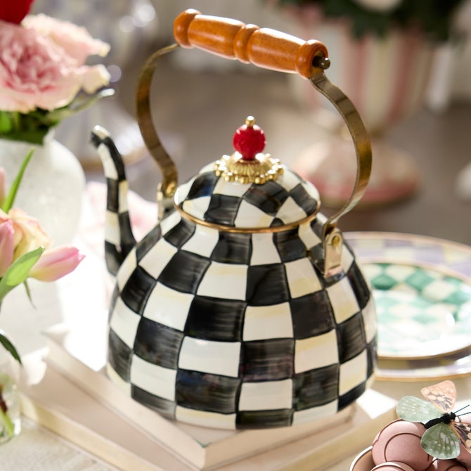 Courtly Check 3 Quart Tea Kettle image number 3