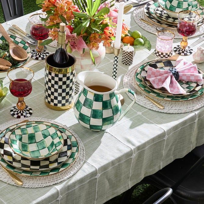 Emerald Check Pitcher image number 3