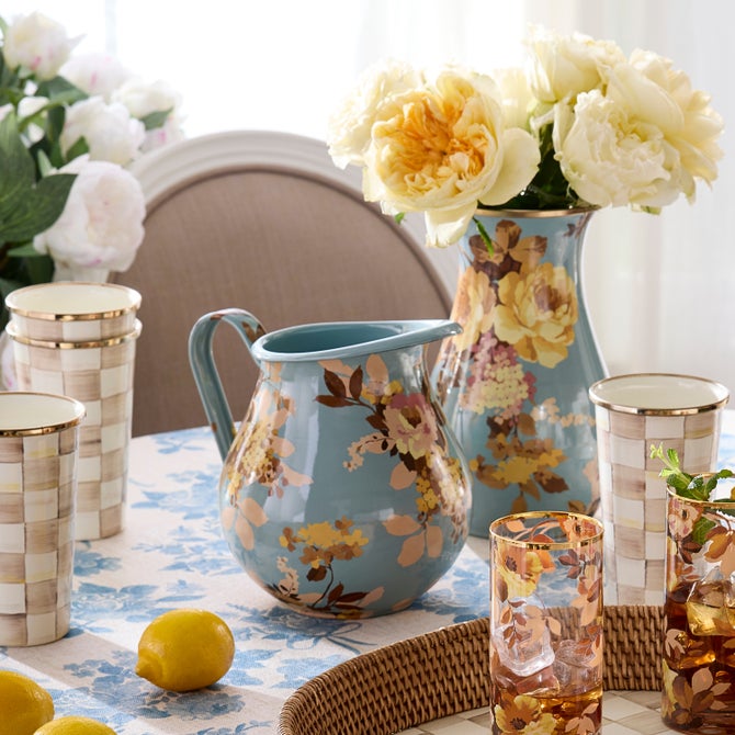 Wild Rose Slate Pitcher image number 2