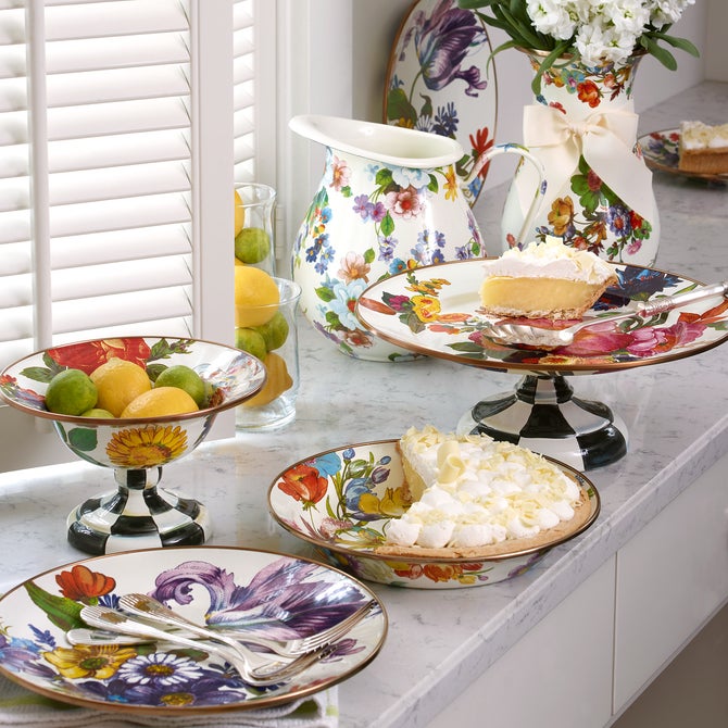 White Flower Market Pitcher image number 2