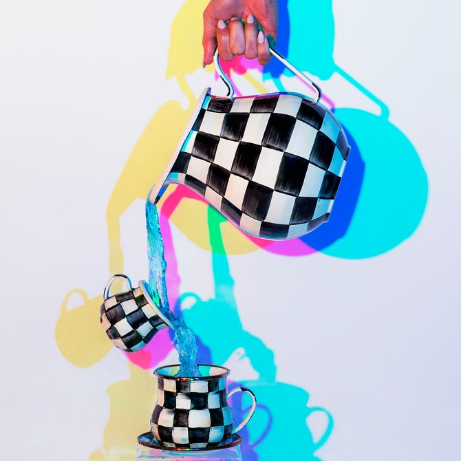 Courtly Check Pitcher image number 3