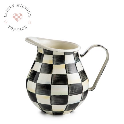 Courtly Check Pitcher