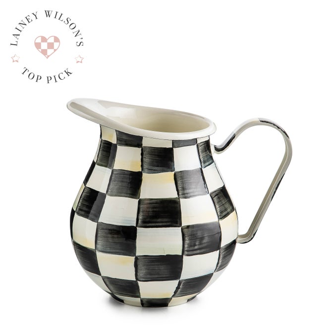 Courtly Check Pitcher image number 0