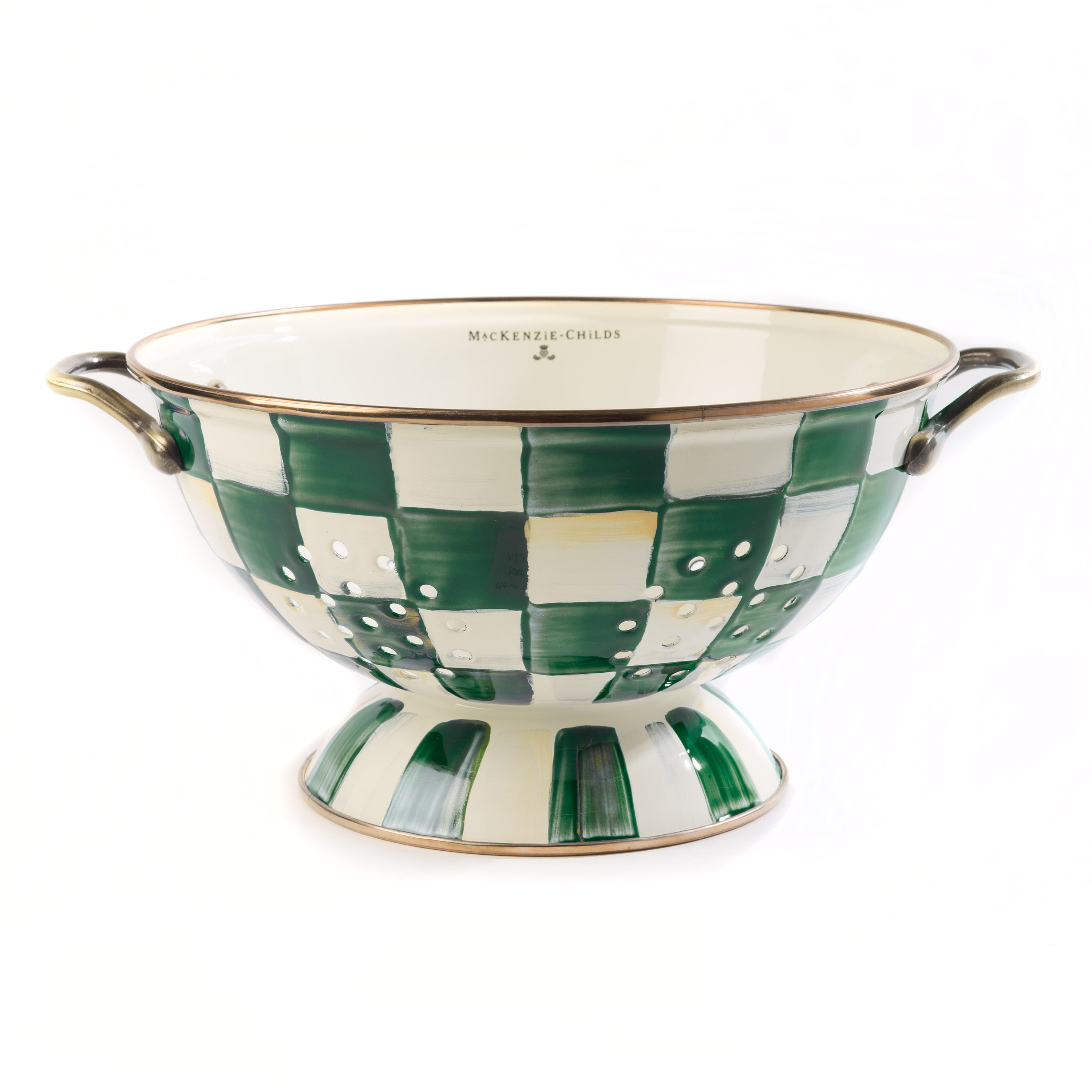 MacKenzie-Childs Check Colander - Thumbnail 4