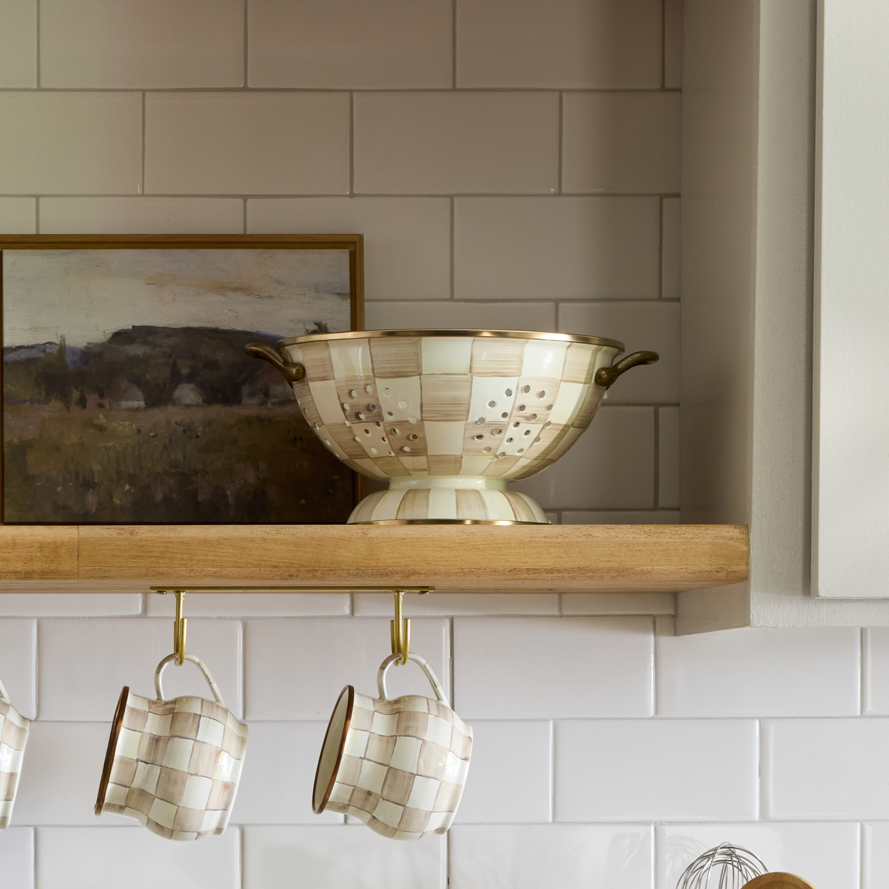 MacKenzie-Childs Check Colander - Thumbnail 4