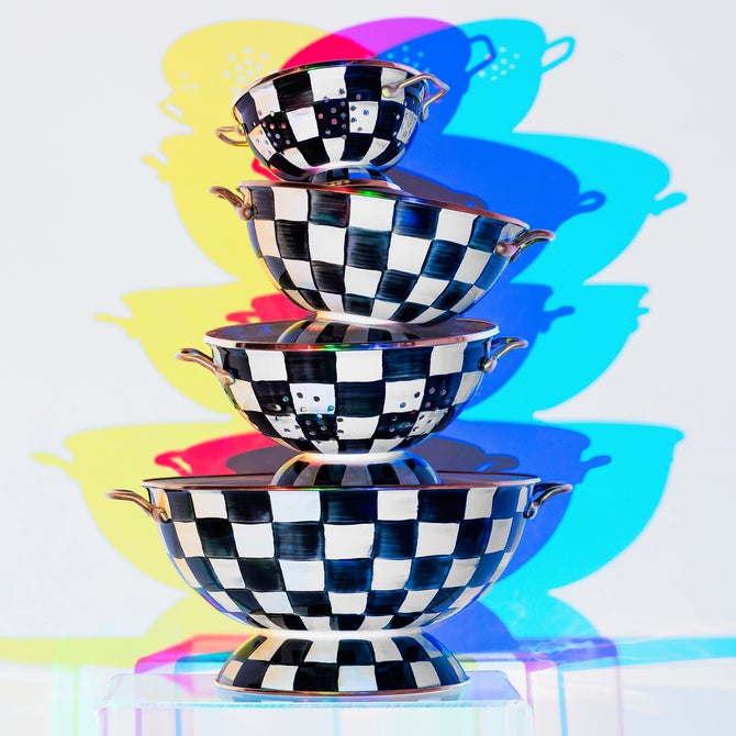 Courtly Check Large Colander image number 7