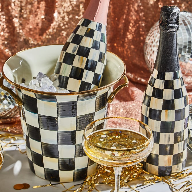MacKenzie-Childs | Courtly Check Wine Cooler