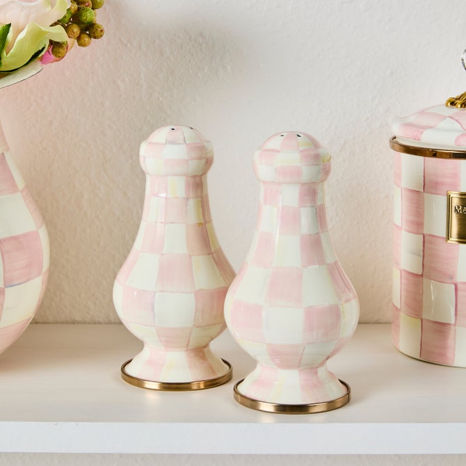 Rosy Check Large Salt & Pepper Shakers image number 2