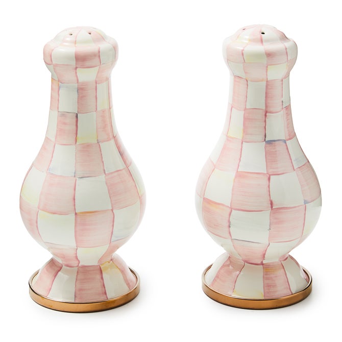 Rosy Check Large Salt & Pepper Shakers image number 0