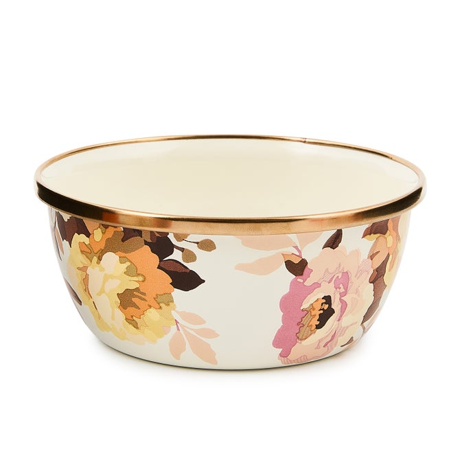 Wild Rose White Pinch Bowl image number 0
