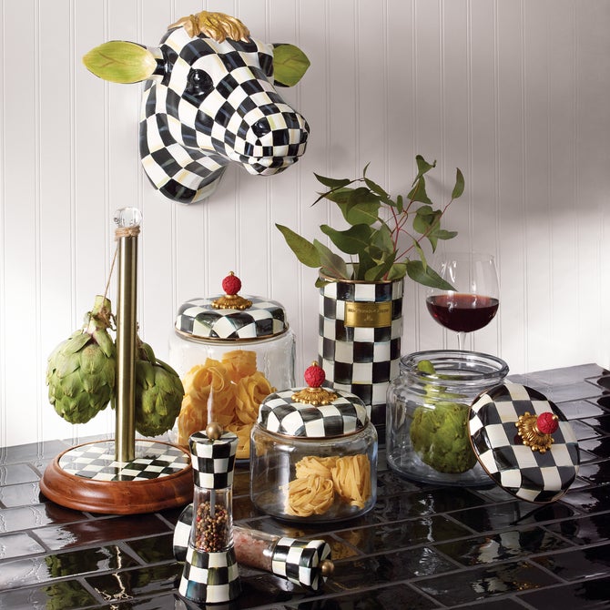 Courtly Check Kitchen Canisters image number 10