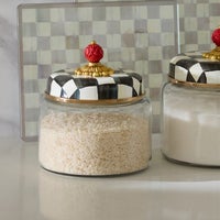 Courtly Check Kitchen Canisters