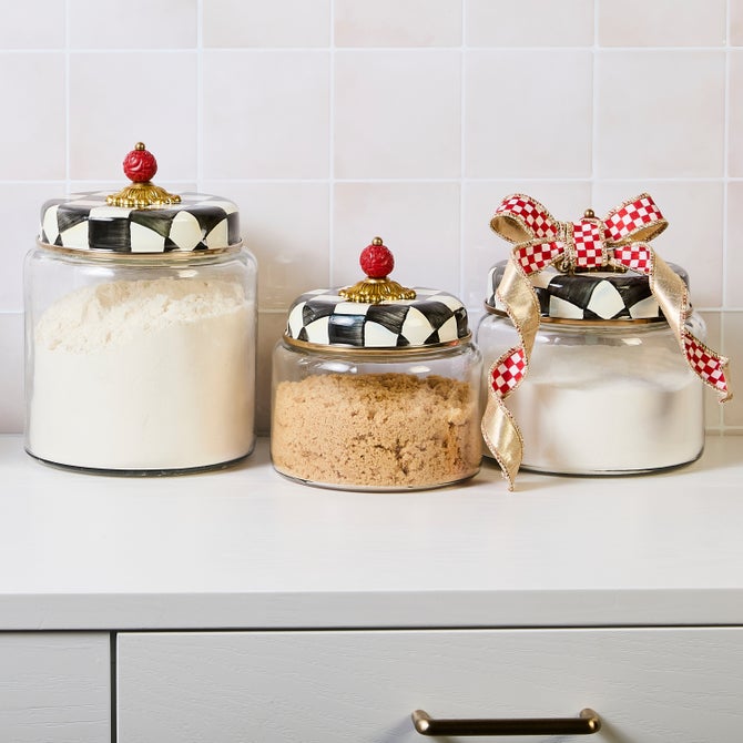 Courtly Check Kitchen Canisters image number 12