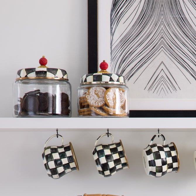 Courtly Check Kitchen Canisters image number 13