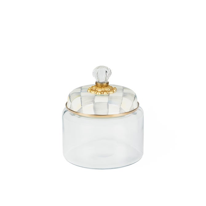 Sterling Check Small Kitchen Canister image number 0