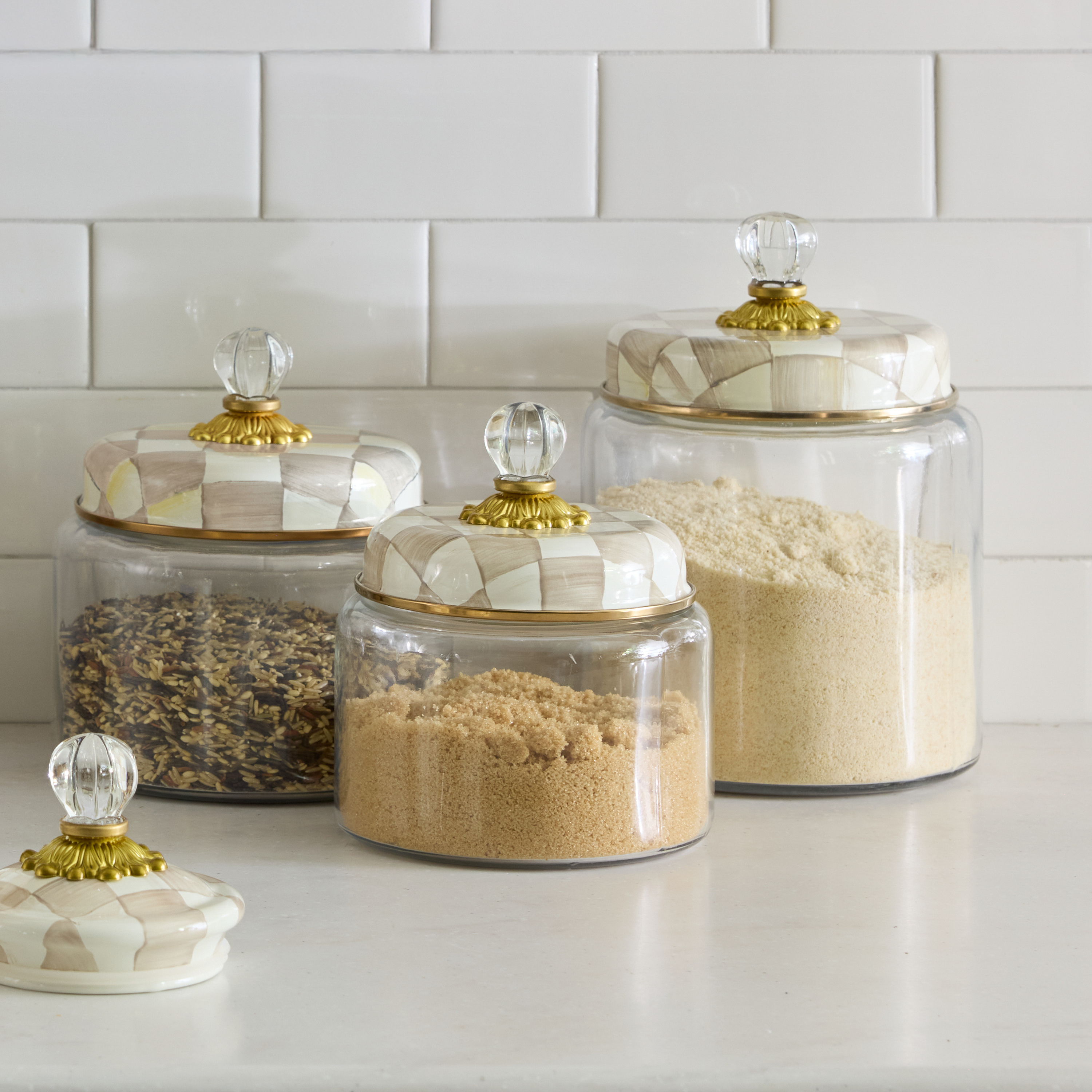 MacKenzie-Childs Kitchen Canister - Thumbnail 3
