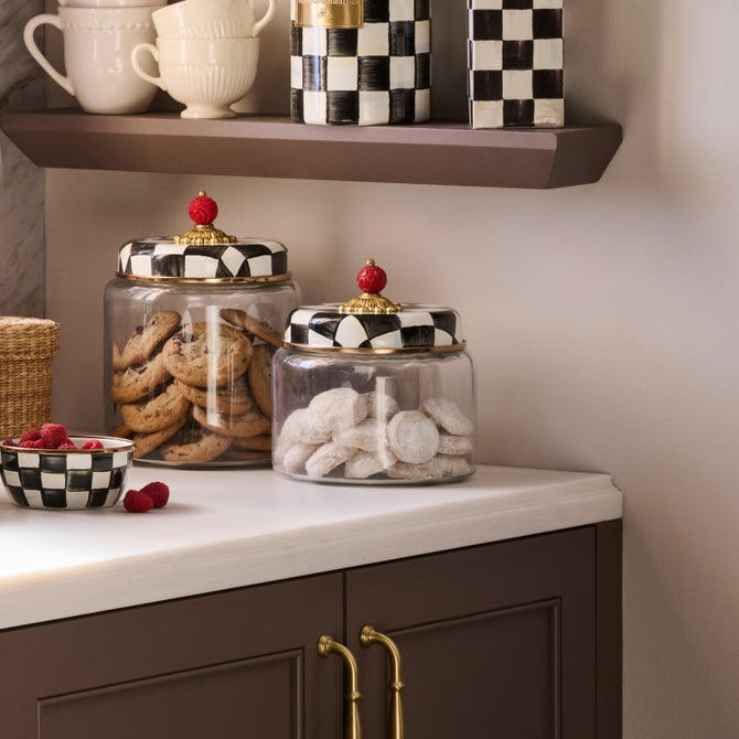 Courtly Check Medium Kitchen Canister image number 10