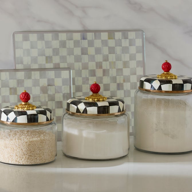 Courtly Check Kitchen Canisters image number 2