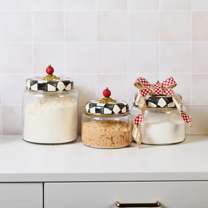 Courtly Check Kitchen Canisters image number 4