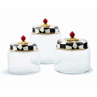 Courtly Check Kitchen Canisters